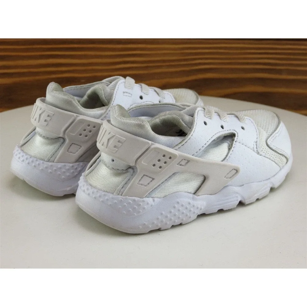 Nike‎ Sz 8 Toddler Unisex Sneaker White Synthetic Huarache Medium
